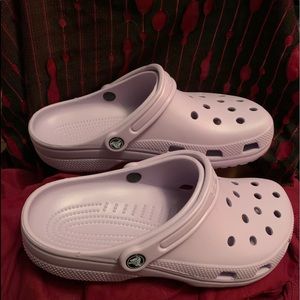 Lavender Crocs